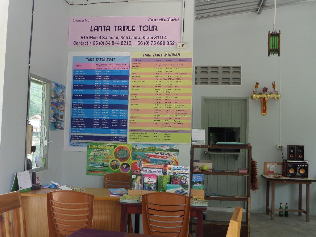 Lanta Triple Novel Hotel Ko Lanta Eksteriør billede